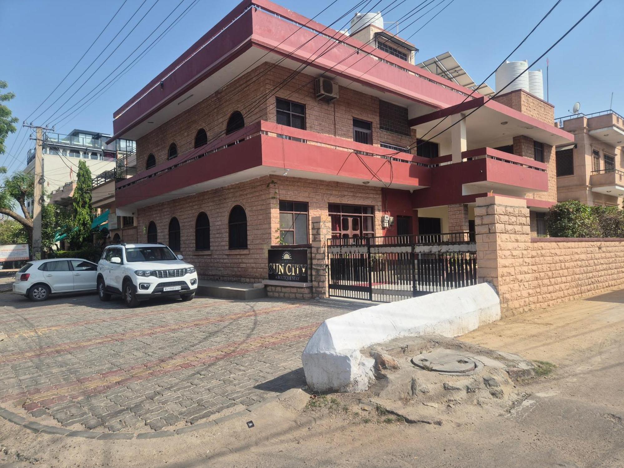 Hotel Gajender Niwas Sun City A Boutique Stay Dźodhpur Zewnętrze zdjęcie